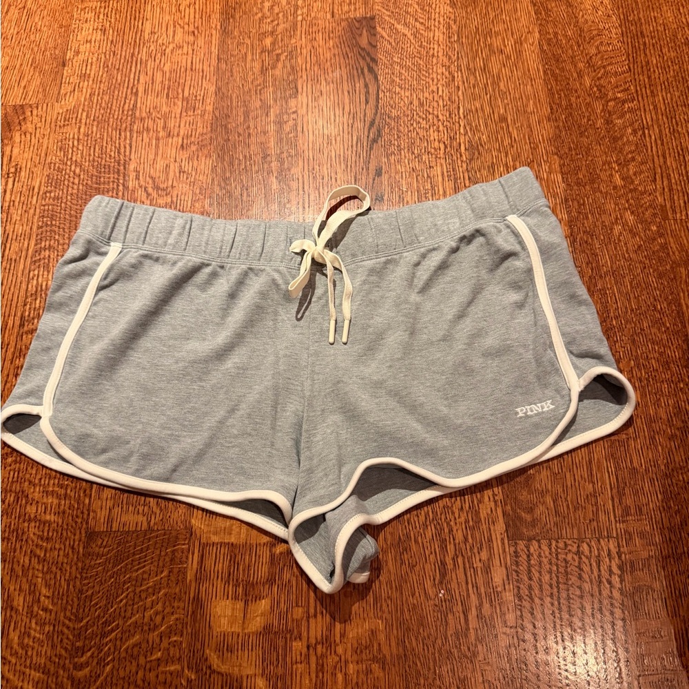 PINK Victoria's Secret Athletic Gray Shorts